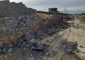 تخریب بیش از ۱۱۰مورد دیوارکشی و بنای غیرمجاز در اراضی کشاورزی دماوند