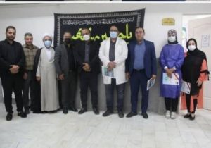 تجلیل از پزشکان درمانگاه شبانه‌روزی شهر کیلان به مناسبت روز پزشک