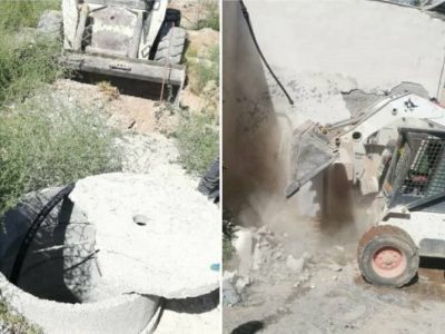 انسداد ۱۴ حلقه  چاه غیرمجاز در شهرستان دماوند